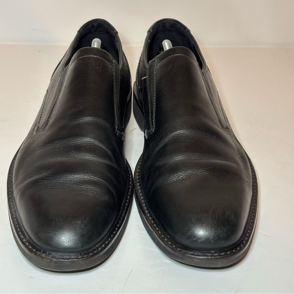 ECCO METROPOLE LONDON PENNY LOAFERS BLACK LEATHER SIZE 45 Men’s Size 11 11.5 - Picture 6 of 10